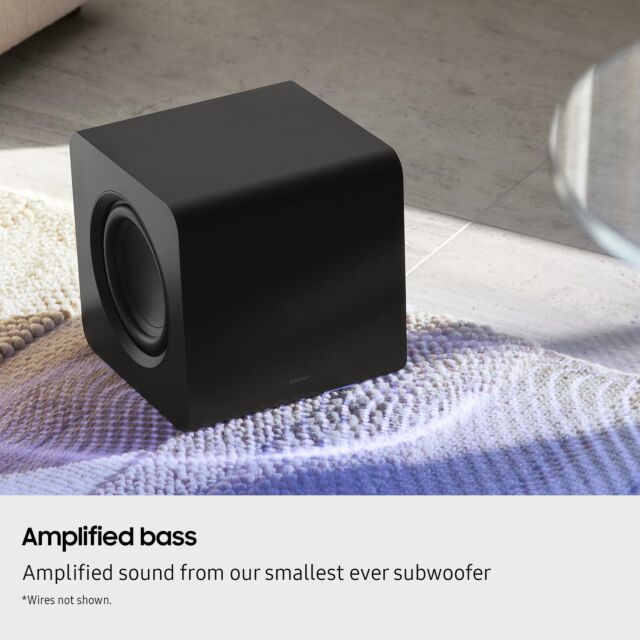 Samsung HW-QS700F/XU 3.1.2ch Q-Series Soundbar with Subwoofer - Titan Black