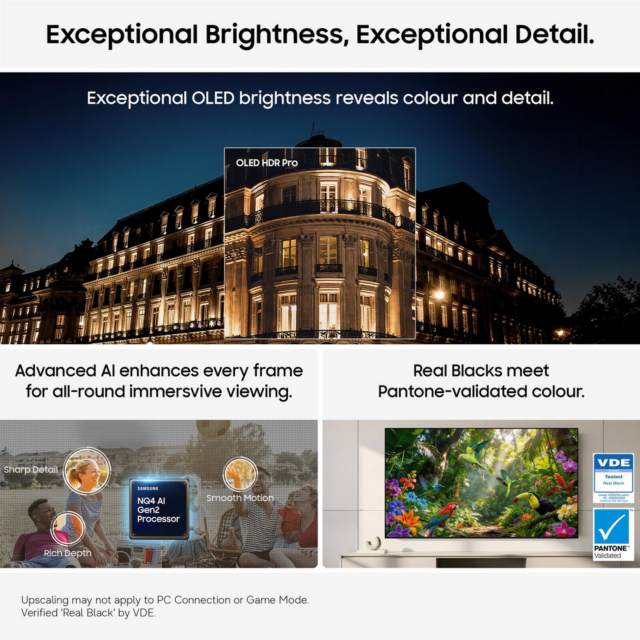 Samsung QE48S95HHEXXU 48inch OLED AI Smart TV