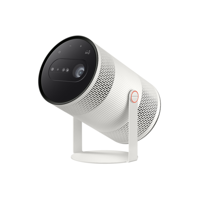Samsung SP-LFF3HLAXXXU Freestyle+ Full HD Portable Projector - Cloud White