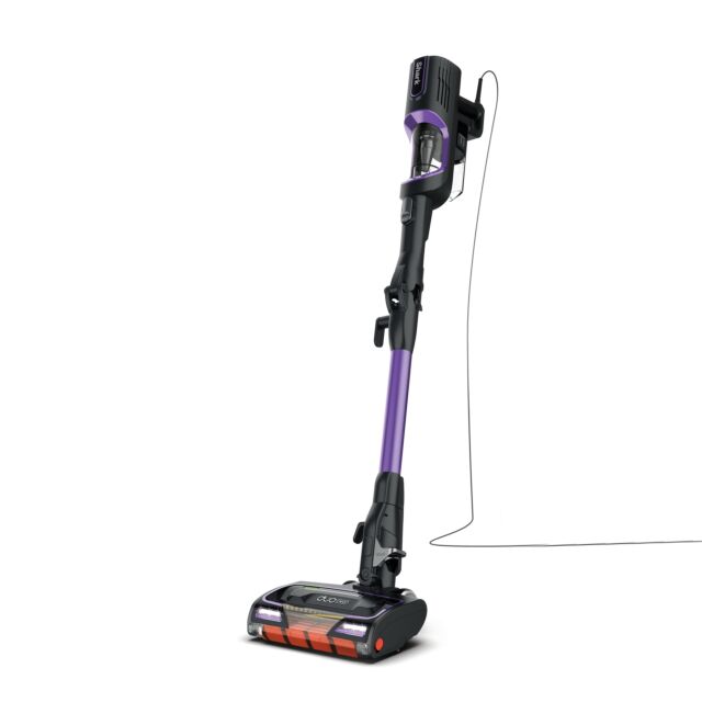 Shark HZ500UK Anti Hair Wrap Corded Stick Vacuum Cleaner With Flexology - Purple