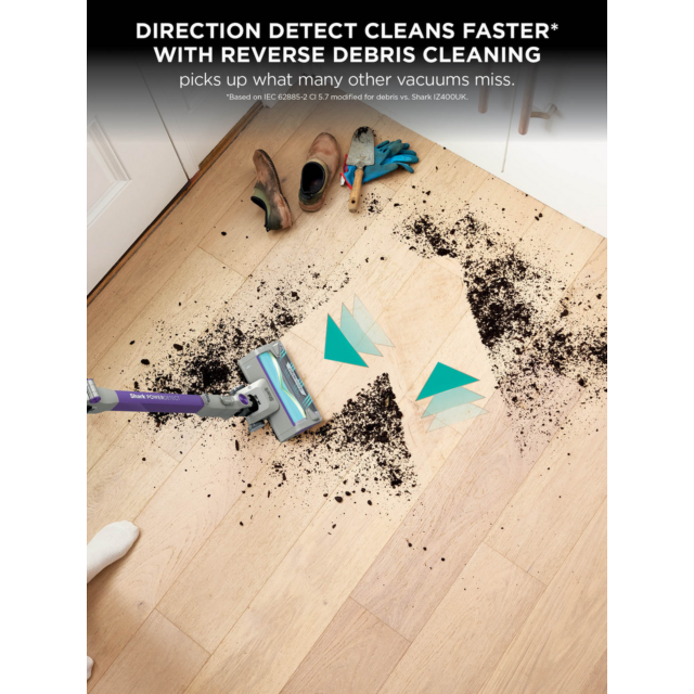 Shark IP1251UK Cordless Vacuum Cleaner with 70 Min Runtime