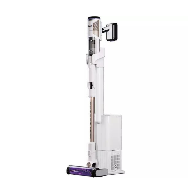 Shark IW3611UKT Shark Detect Pro Cordless Vacuum Cleaner Auto-Empty System 2L - 60 Minutes Run Time - White/Brass