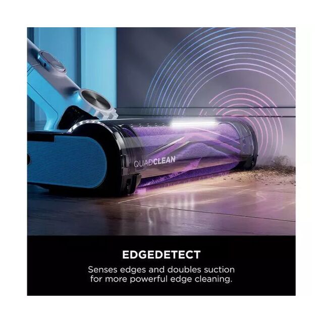 Shark IW3611UKT Shark Detect Pro Cordless Vacuum Cleaner Auto-Empty System 2L - 60 Minutes Run Time - White/Brass