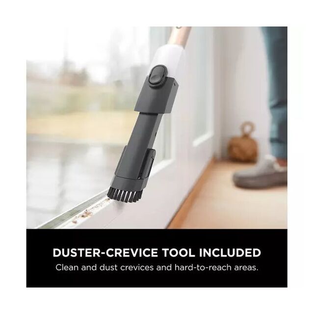 Shark IW3611UKT Shark Detect Pro Cordless Vacuum Cleaner Auto-Empty System 2L - 60 Minutes Run Time - White/Brass