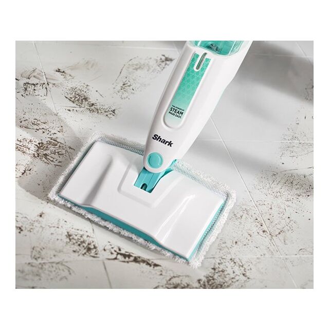 shark S1000UK Steam Mop - White/Mint Green