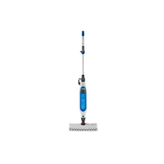 shark S6001UK Klik n'Flip Manual Steam Pocket Mop - White/Blue Bird Blue