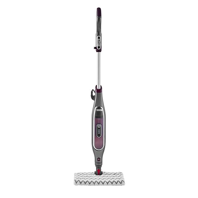 shark S6003UK Klik n'Flip Automatic Steam Pocket Mop - Shark Steel Grey/Bordeaux