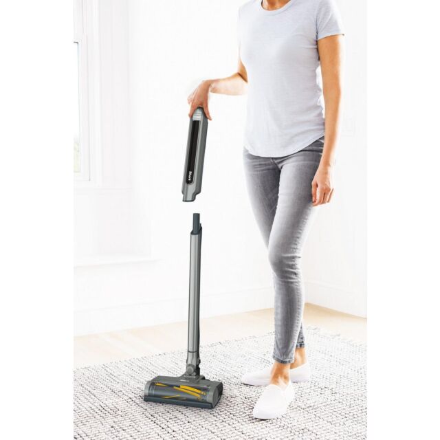 Shark WV361UK Cordless Vacuum Cleaner with Anti Hair Wrap Technology - Run Time 16 Mintues - Steel G