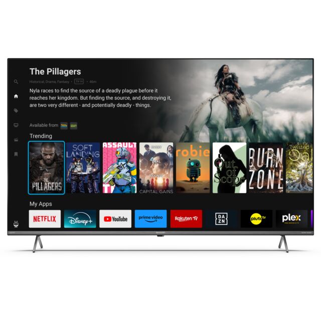 04T-C55GM6141KB 55inch 4K UHD Quantum Dot Frameless Smart TiVo TV