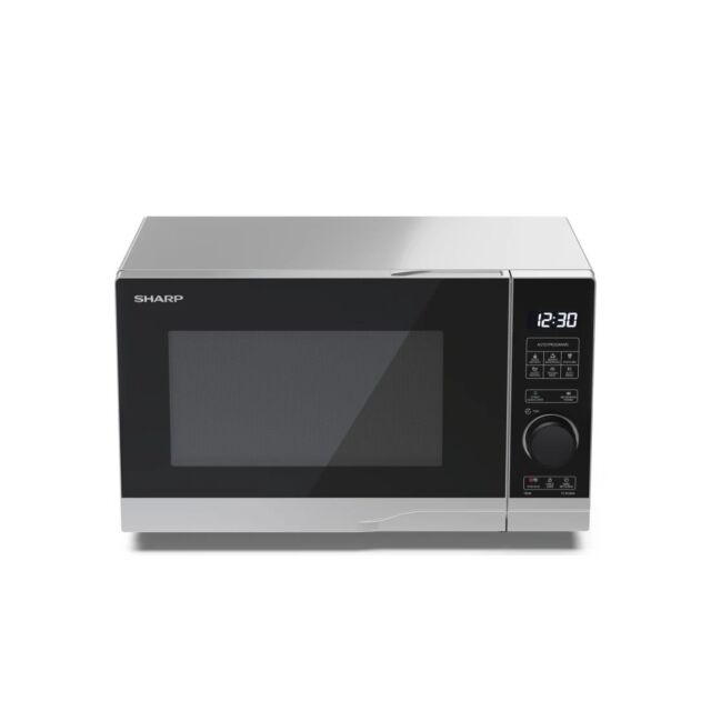 Sharp YC-PS204AU-S 20 Litres Microwave Oven - Black/Silver