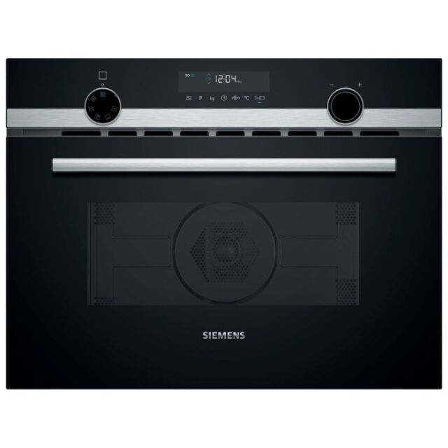 Siemens CM585AGS1B Compact Microwave Combination Microwave