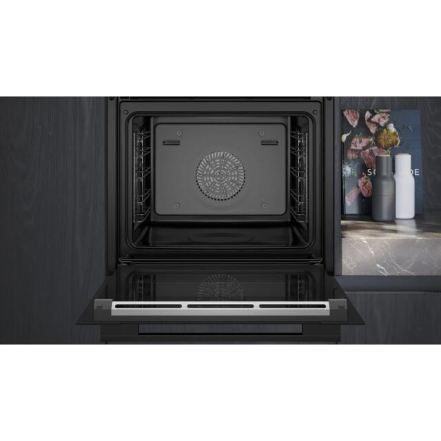 Siemens HB736G1B1B 59.4cm Built In Electric Single Oven - Black