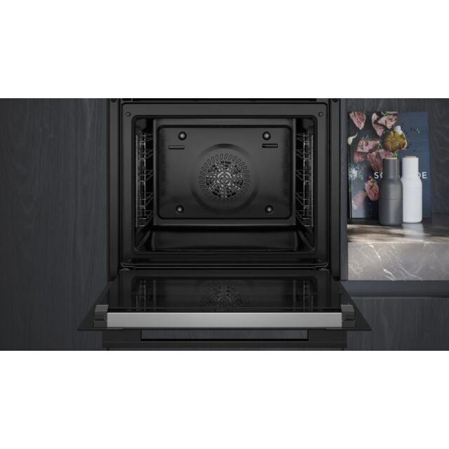 Siemens HB772G1B1B 59.4 cm Built In Single Electric Oven - Black