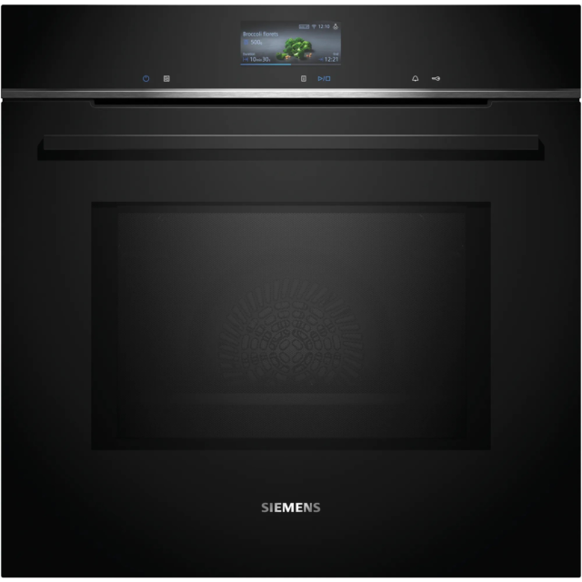 Siemens HM776G1B1B 59.5cm Built In Oven with Microwave Function