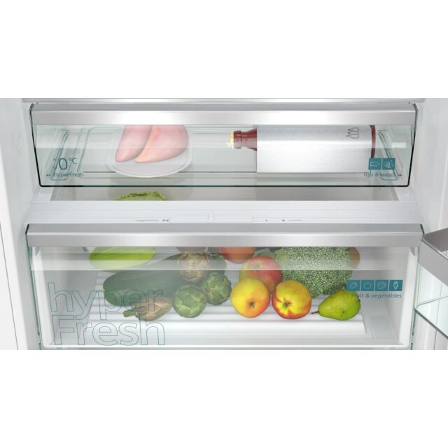 Siemens KB96NADD0G 70.8 cm 70/30 Integrated Frost Free Fridge Freezer