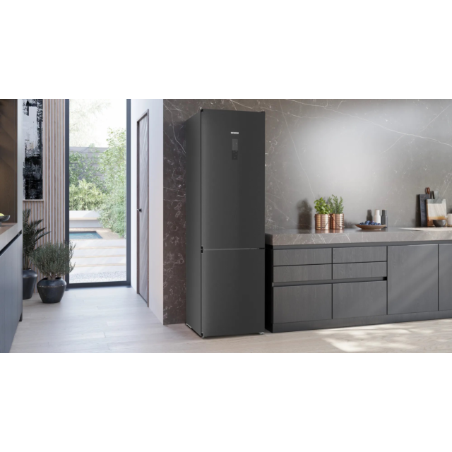 Siemens KG39NXXDFG 60cm 70/30 Frost Free Fridge Freezer - Black