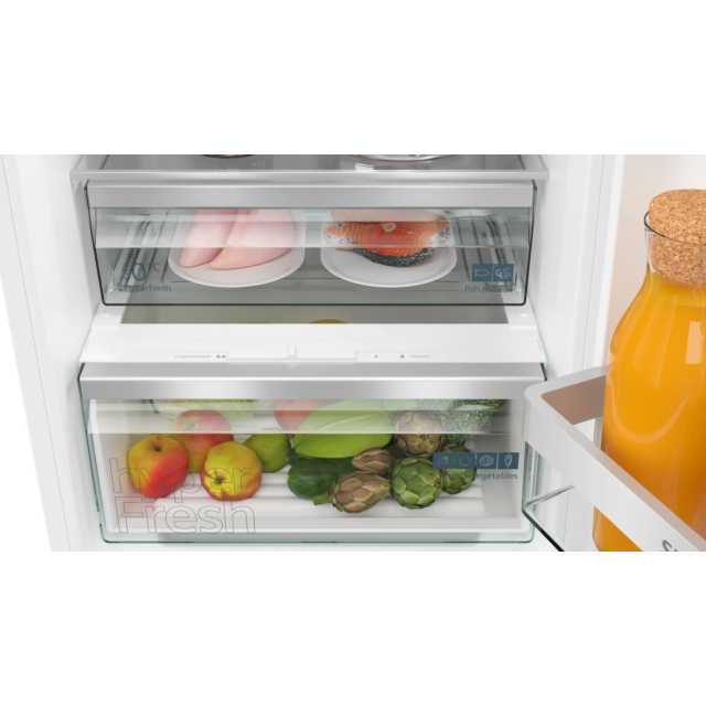 Siemens KI86NHFE0 54.1cm 60/40 Integrated Frost Free Fridge Freezer