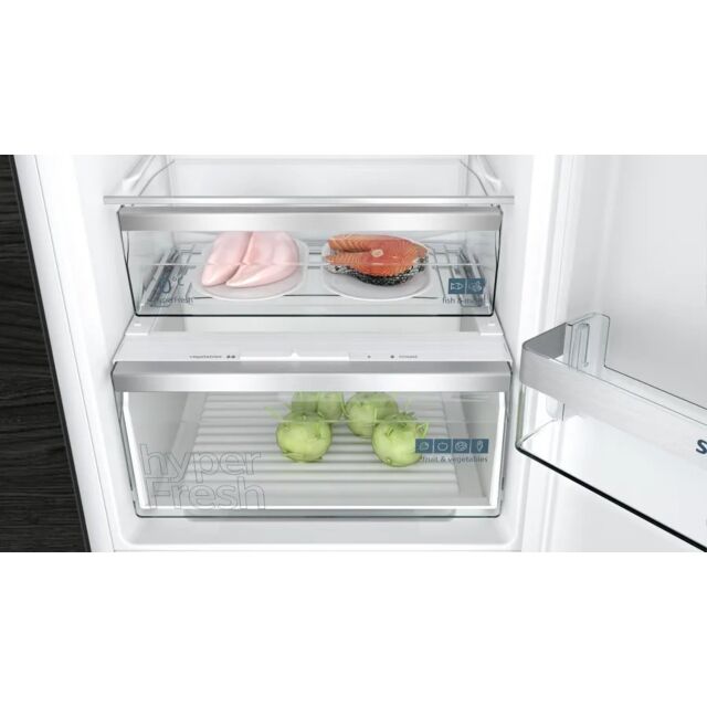 Siemens KI86NVFE0G 54.1cm 60/40 Built In Frost Free Fridge Freezer