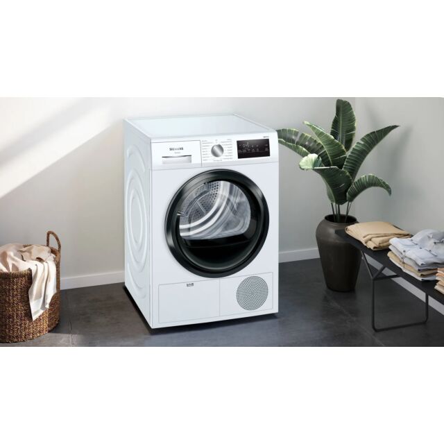 Siemens WT45N203GB Consenser Tumble dryer - White