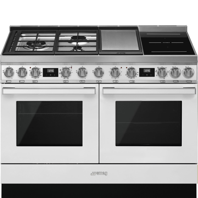 Smeg CPF120IGMPWH Dual Fuel Range Cooker