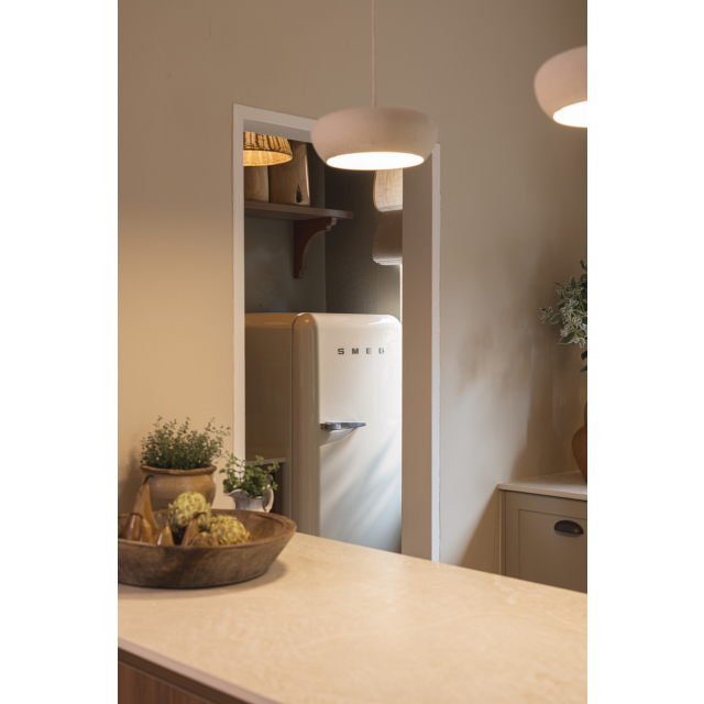 Smeg FAB28RCR6UK 60.1cm Cream Fridge Freezer
