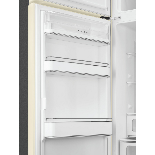 Smeg FAB30LCR6UK 60cm 75/25 Fridge Freezer Cream