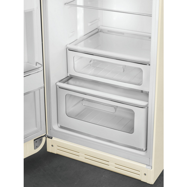 Smeg FAB30LCR6UK 60cm 75/25 Fridge Freezer Cream