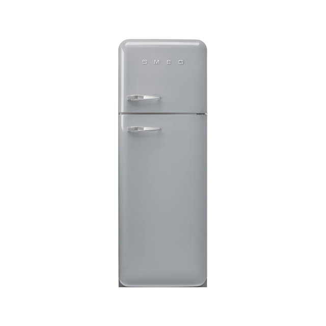 Smeg FAB30RSV6UK 60cm 50s Style Right Hand Hinge Fridge Freezer Silver