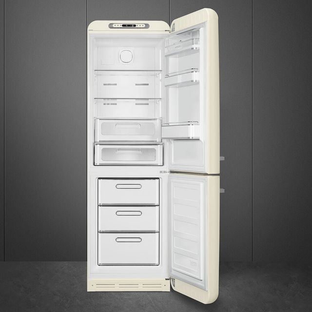 Smeg FAB32RCR6UK 60.1cm 70/30 Fridge Freezer Cream