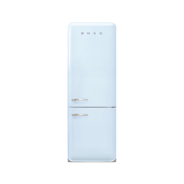 Smeg FAB38RPB6 50s Style Right Hand Hinge Fridge Freezer Pastel Blue