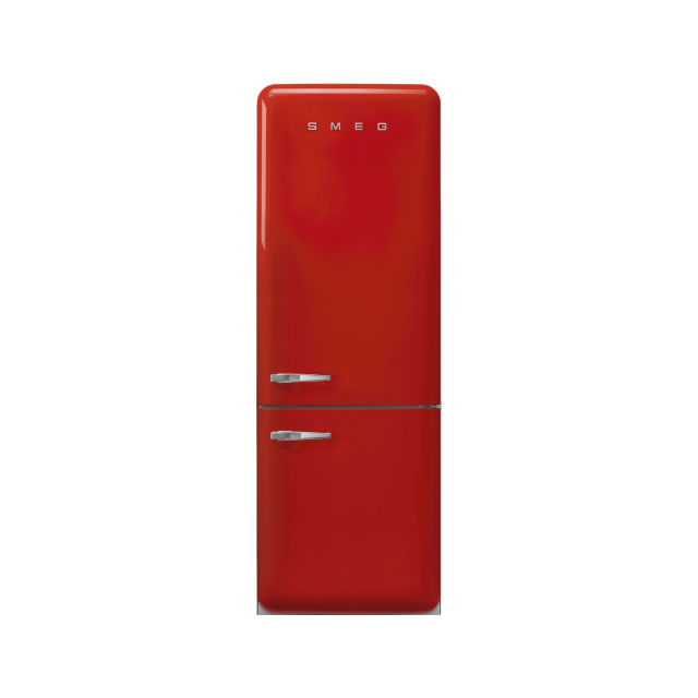 Smeg FAB38RRD6 70cm 50s Style Right Hand Hinge Fridge Freezer Red