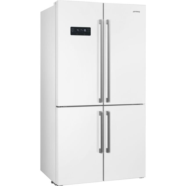 Smeg FQ60BDE American Fridge Freezer White
