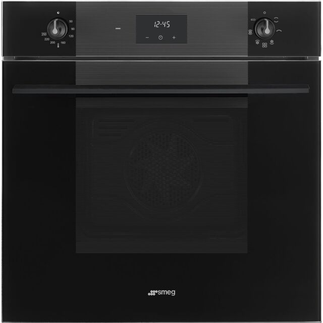 Smeg SF6100VB3 Linea Multifunction Single Oven Black