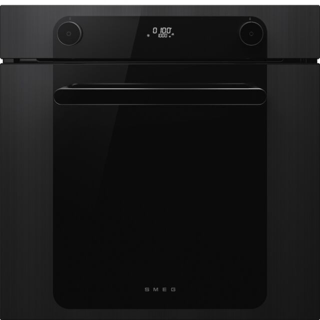 Smeg SFP6201TBI 60cm Musa Pyrolytic Single Oven Black