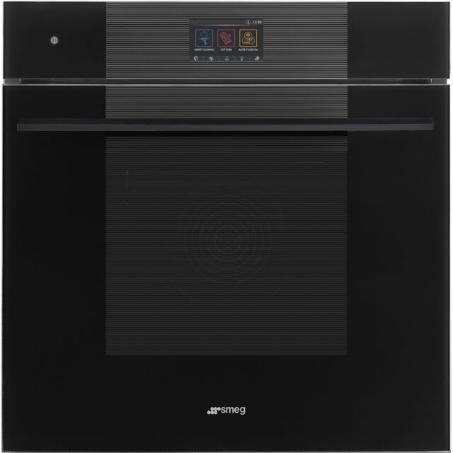 Smeg SO6104APB3 Linea Omnichef Single Oven Midnight Black