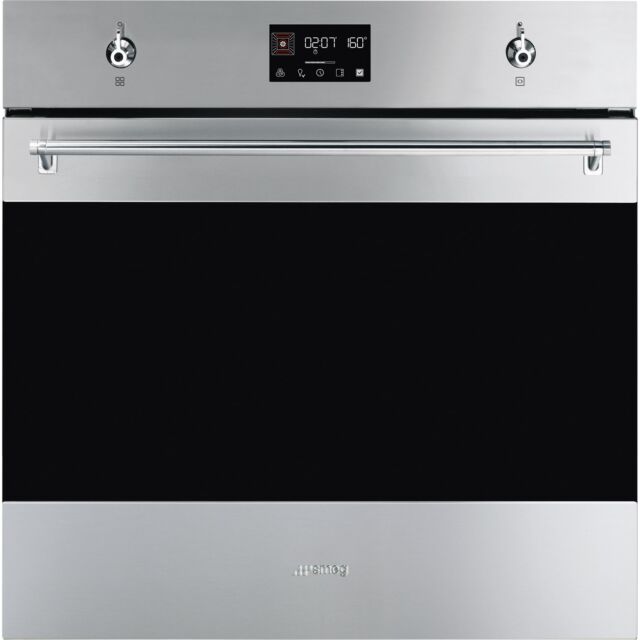 Smeg SO6302TX 60cm Classic Single Oven in Stainless Steel