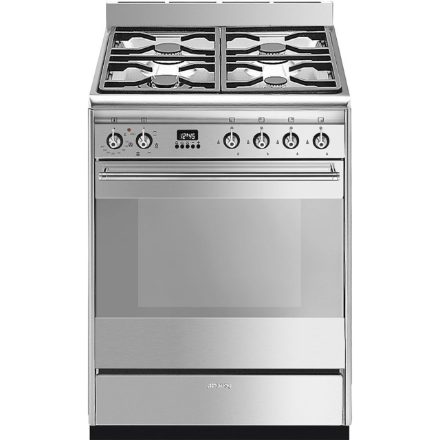 Smeg SUK61MX9 Freestanding Dual Fuel Cooker
