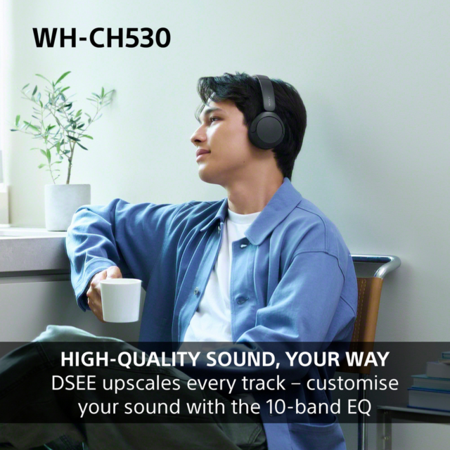 Sony WHCH530G.CE7 Wireless Over-Ear Headphones Mint Green