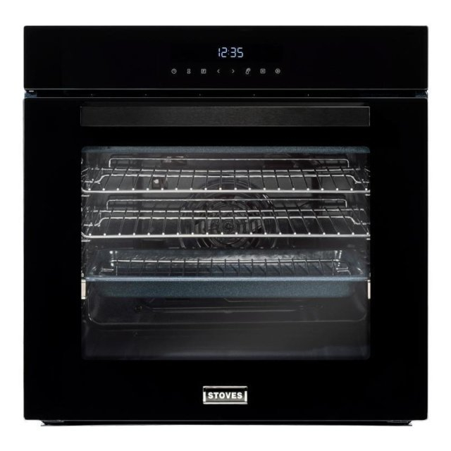 Stoves 444410037  SEB602PY 59.5cm Built In Electric Single Oven - Black
