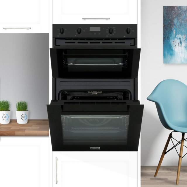 Stoves BI902MCFT Double Oven Black 444410217
