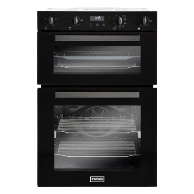 Stoves BI902MCFT Double Oven Black 444410217