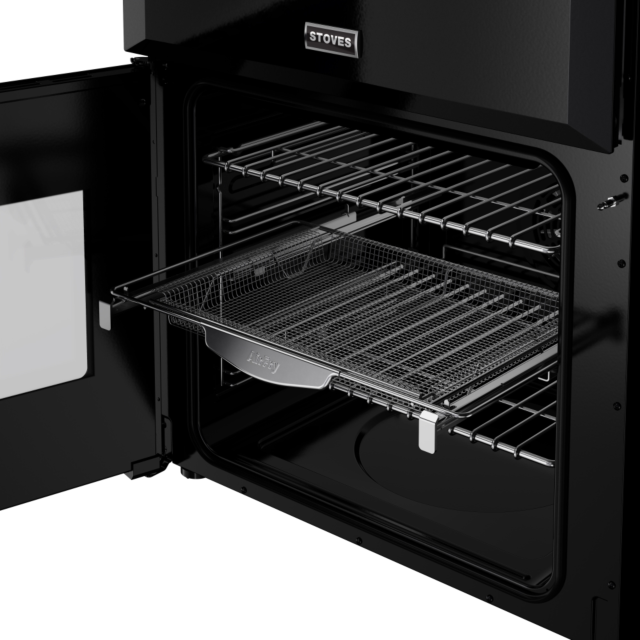 Stoves 444411844 DX MRA Richmond 600DF Blk Dual Fuel Cooker