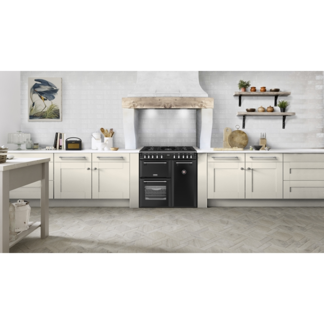 Stoves 444411850 RCA Richmond 90DF Blk