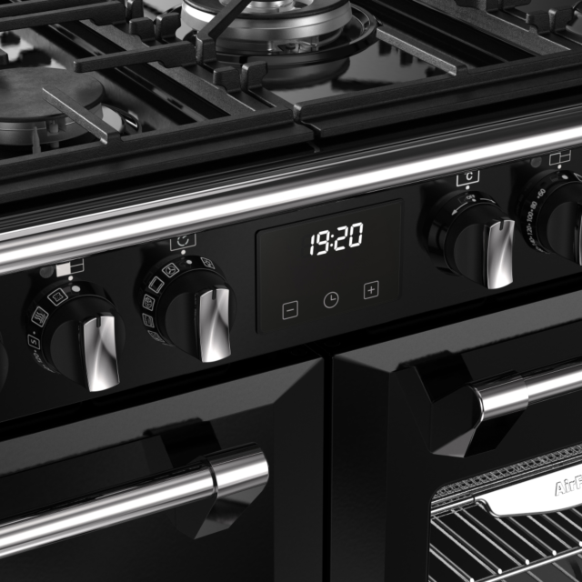 Stoves 444411856 RCA Richmond 100DF Blk
