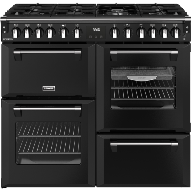 Stoves 444411856 RCA Richmond 100DF Blk