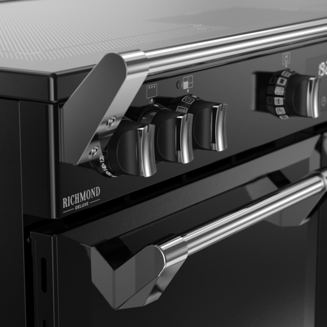Stoves 444411875 DX RCA Richmond 100EI ZLS Blk
