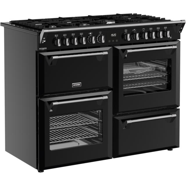 Stoves 444411876 DX RCA Richmond 110DF Blk