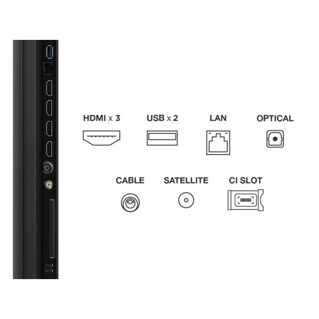TCL 55C6KS-UK 55inch 4K Ultra HD QD-Mini LED TV
