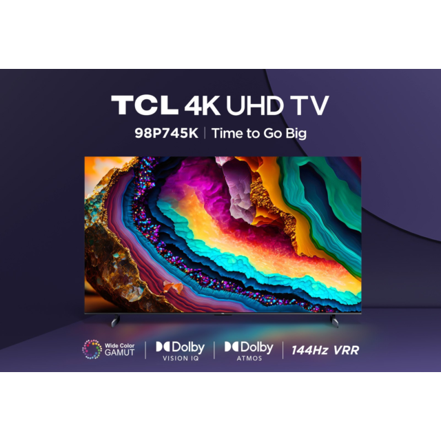 TCL 98P745K 98inch 4K UHD HDR Google TV