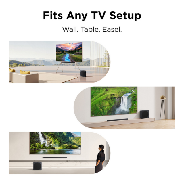 TCL A65-UK 3.1.2 ch Soundbar with wireless subwoofer